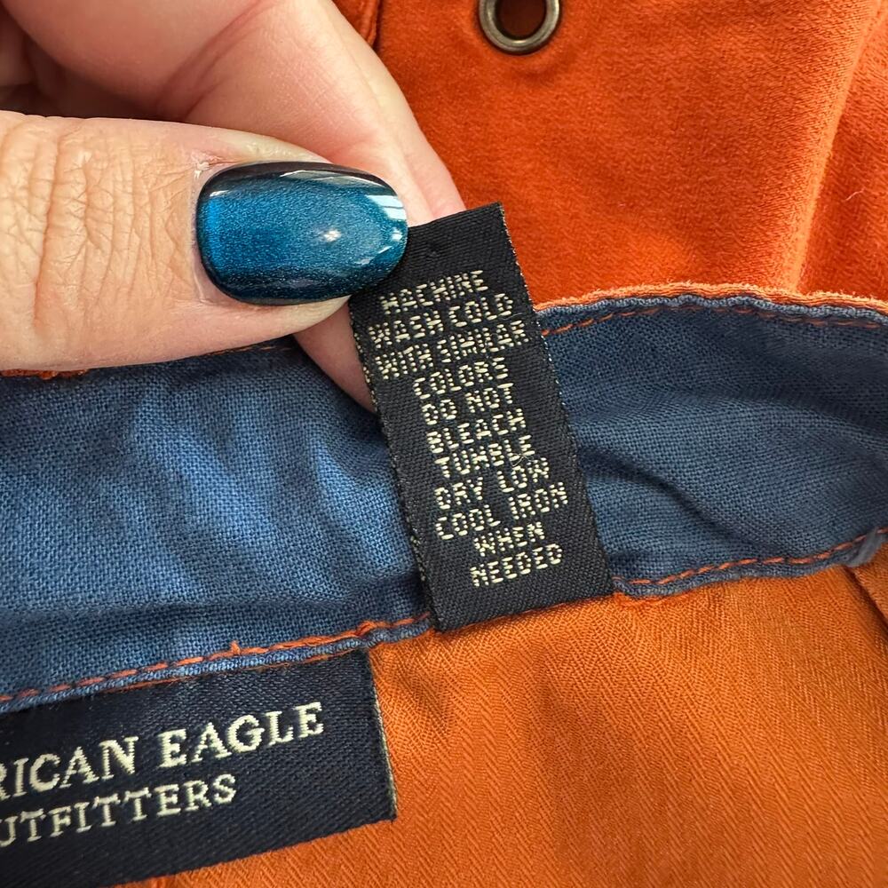 Y2K American Eagle Outfitters Cargo Sport Mini Skirt Womens Size 2 Vintage 2000s - Picture 9 of 9